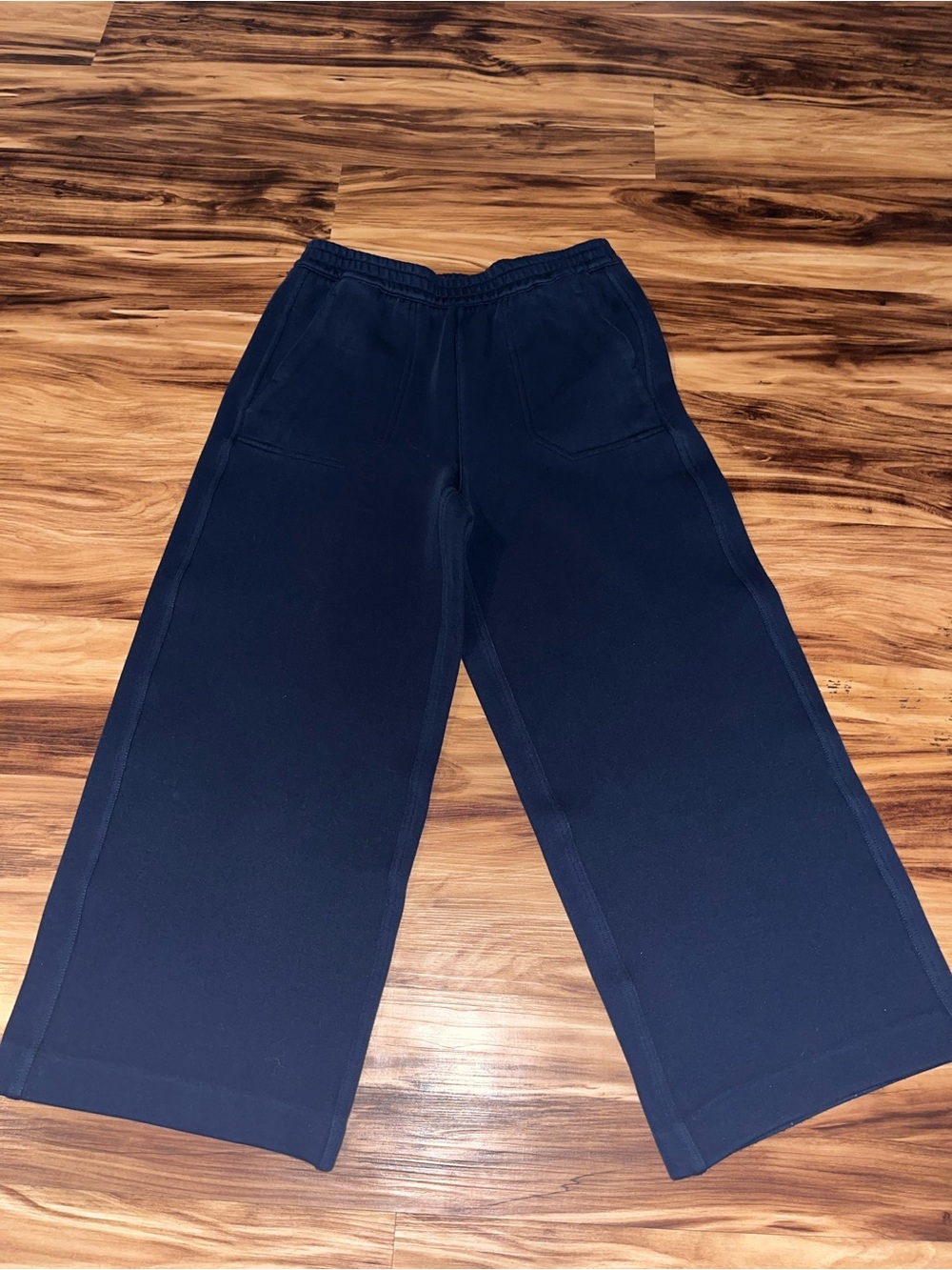 Banana Republic Men's Navy Wide-Leg Pull-On Joggers